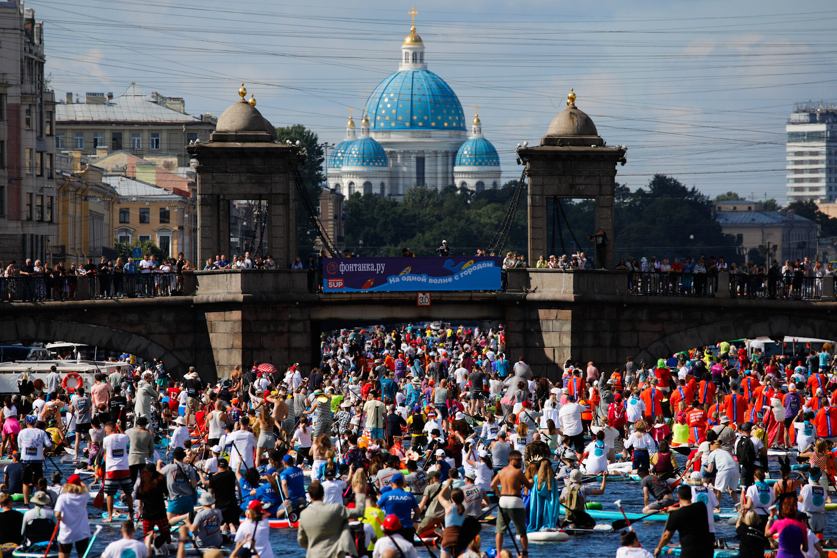 Фонтанка SUP: Главная страница