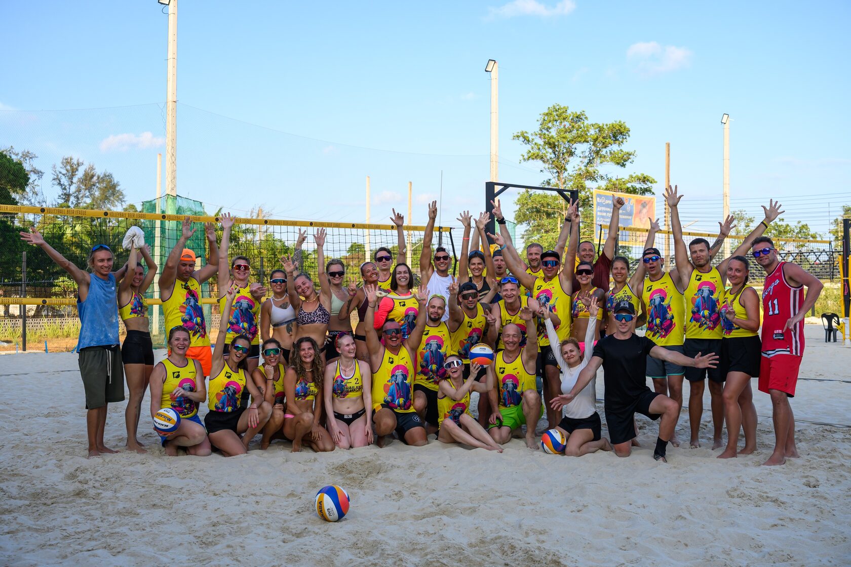 Вся команда Thailand Camp