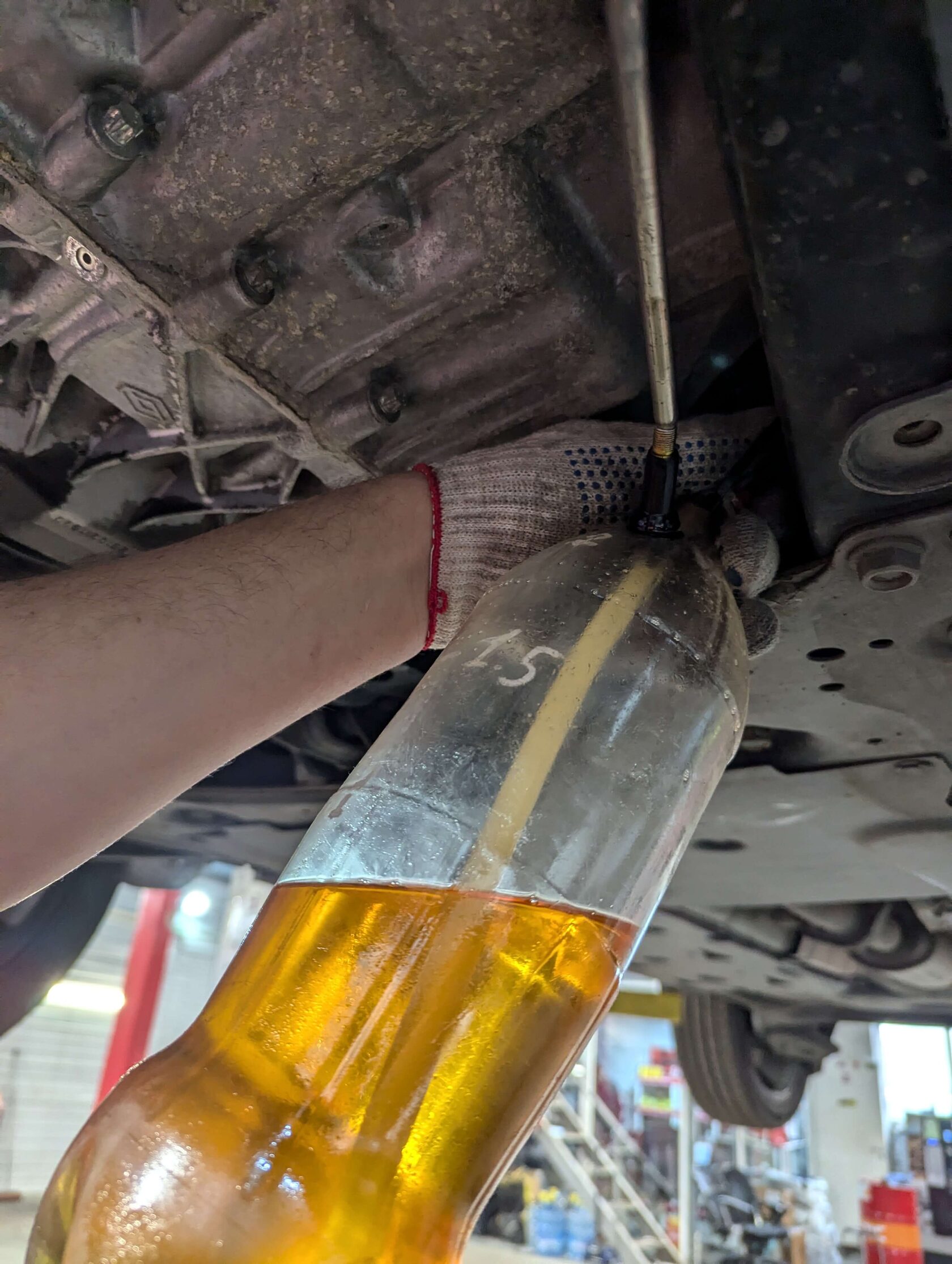 Заправка масла в робот Getrag 7DCT300