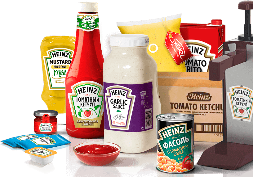 Соусы и кетчуп HEINZ
