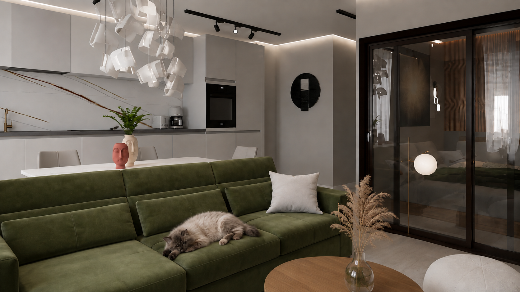 Квартира 49 м² — интерьер
