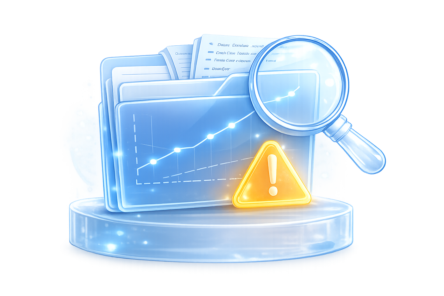 Папка документов с расходами на биллинг