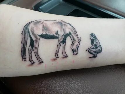 Значение татуировки лошадь (45+ фото)