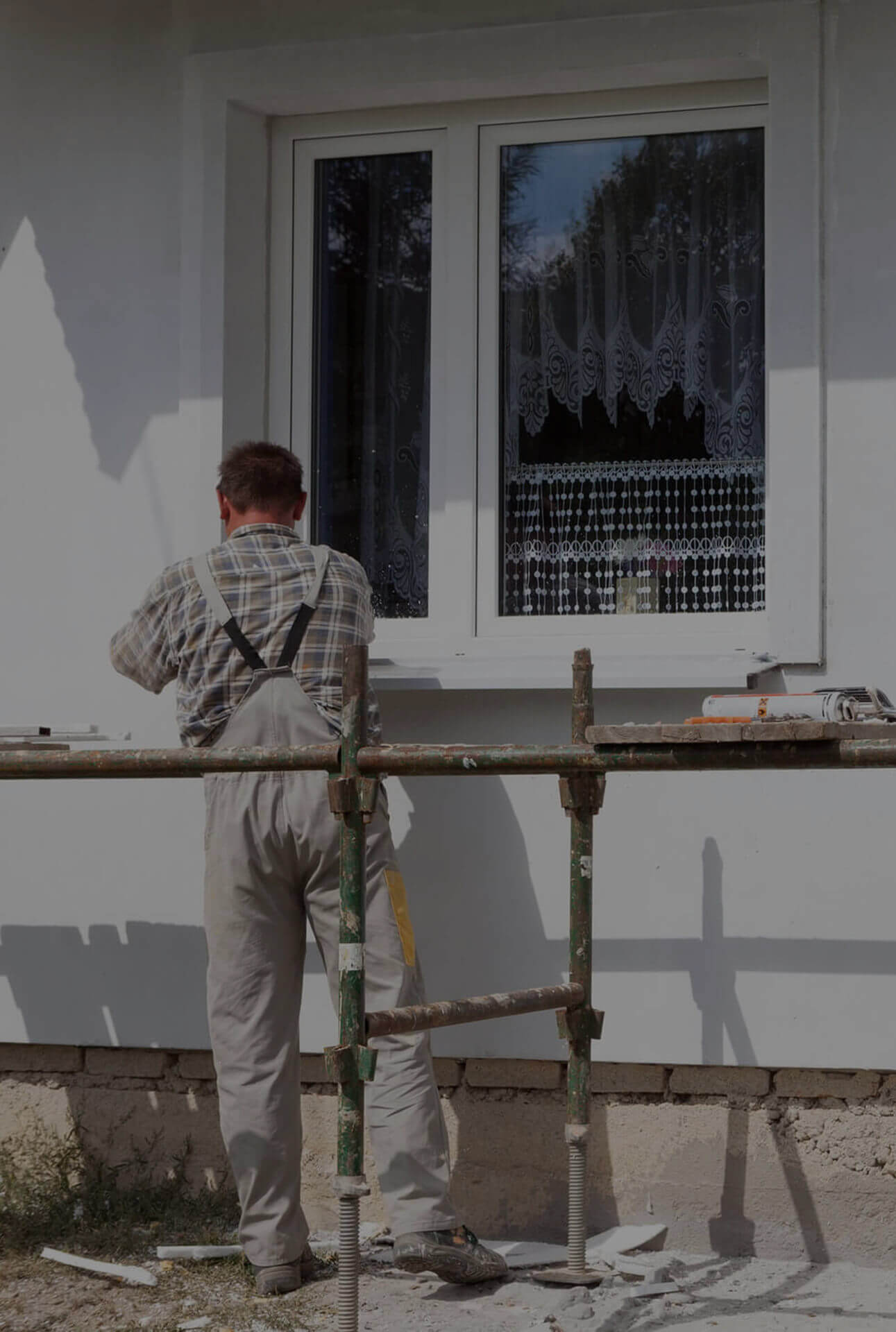 Ремонт окон снаружи