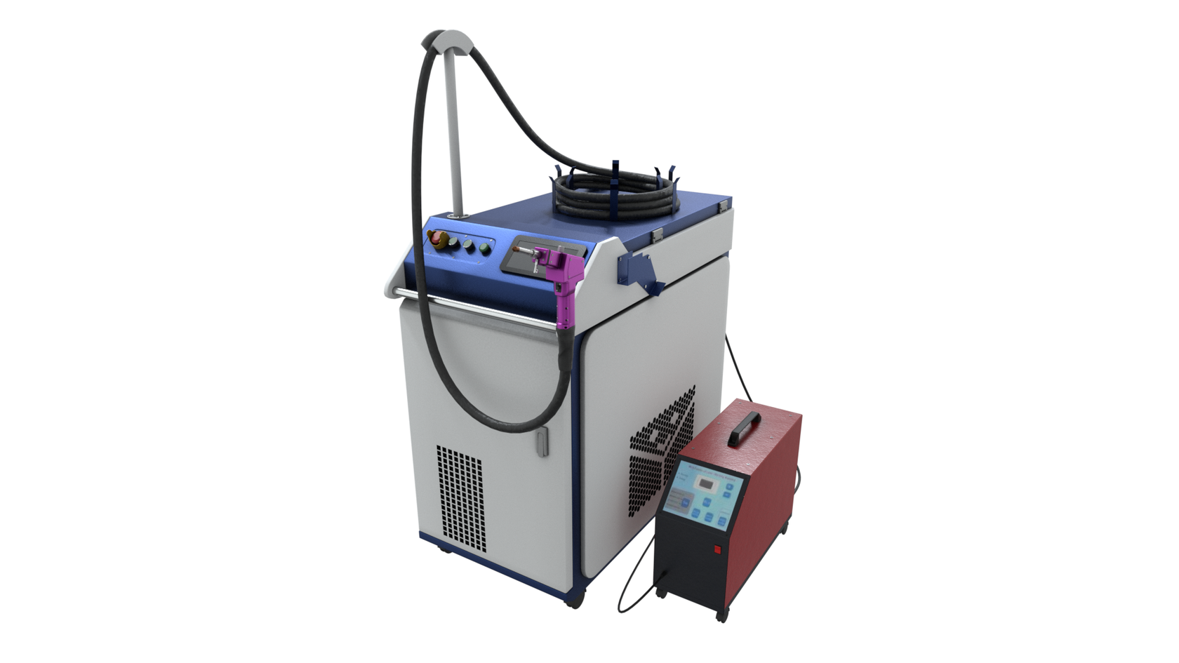 Волоконный аппарат лазерной сварки