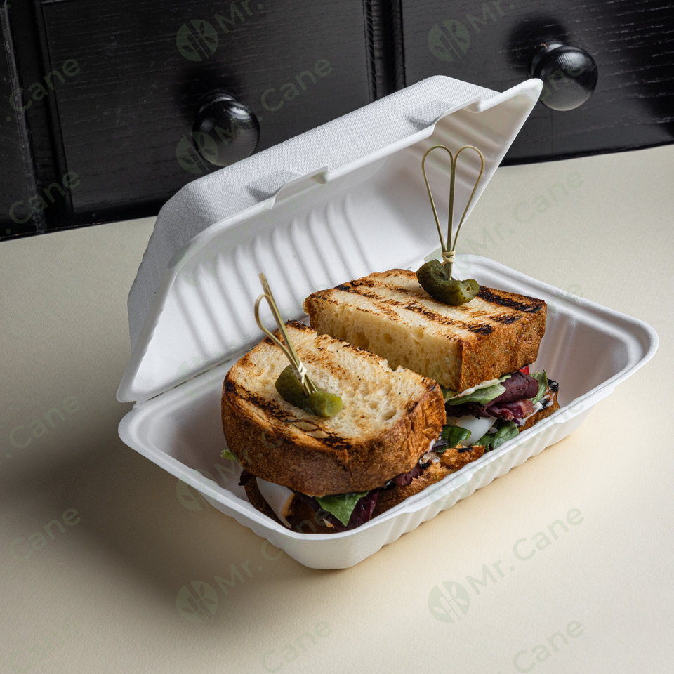 ланч бокс из сахарного тростника