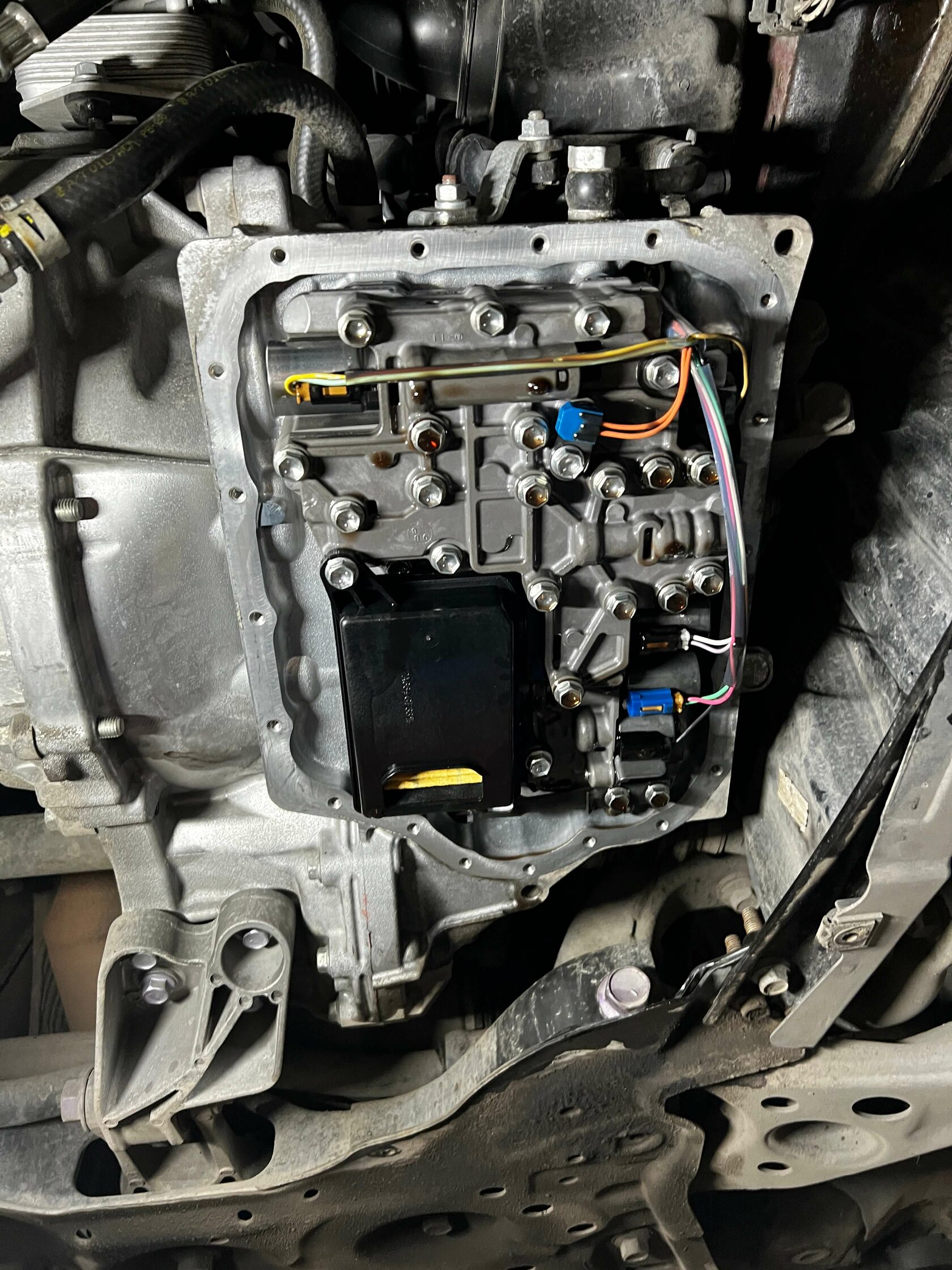 Установка нового фильтра вариатора