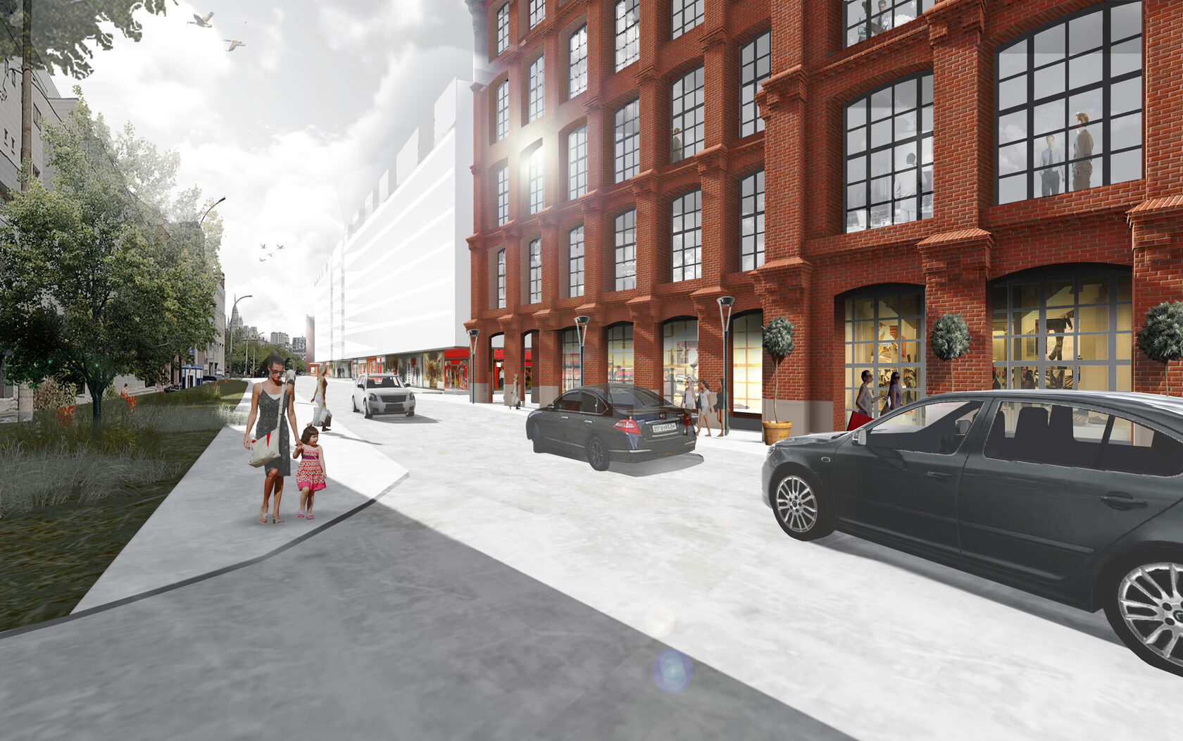 Territory of Trekhgornaya Manufactory Partnership