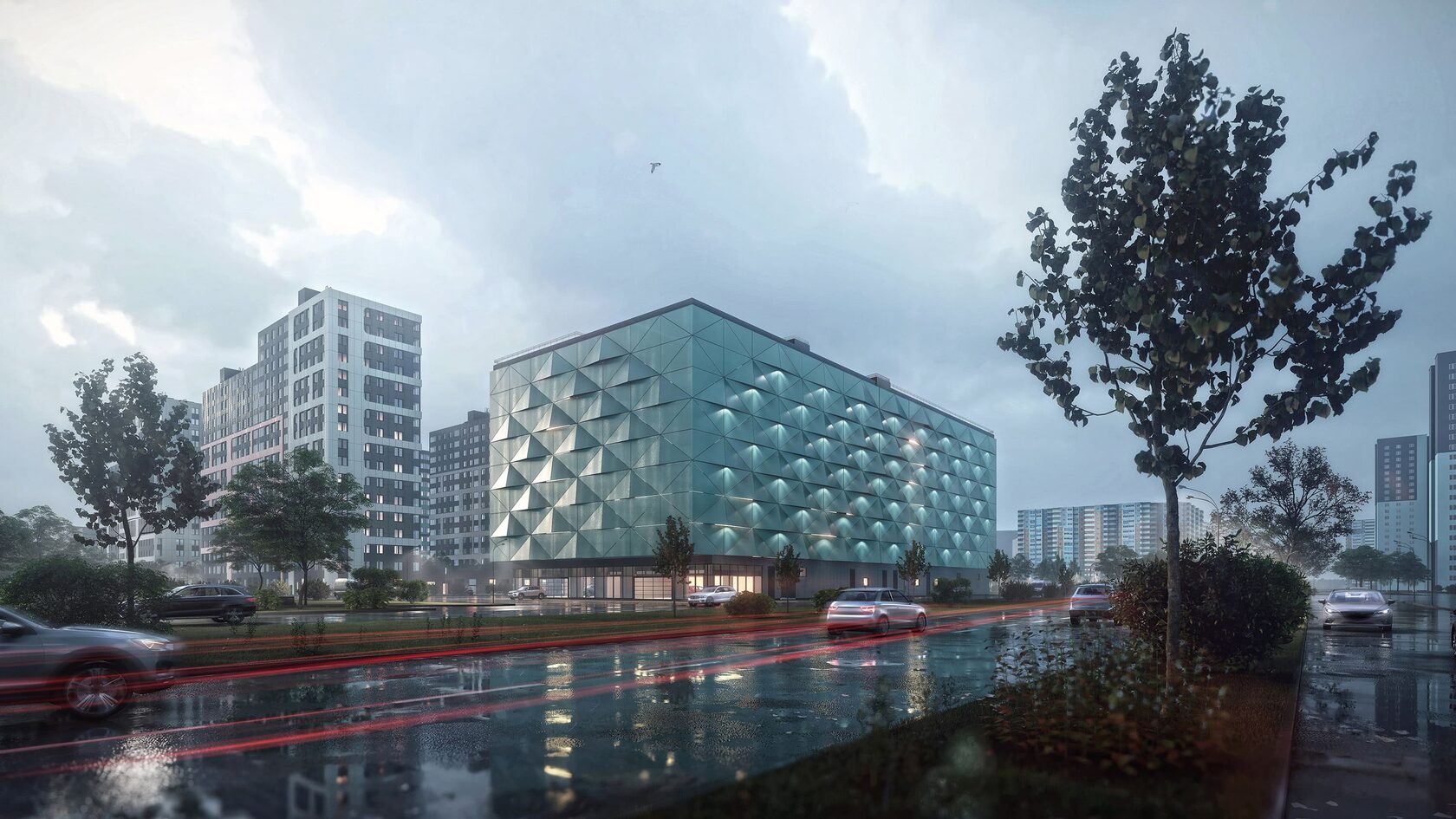 Паркинг Парашютная