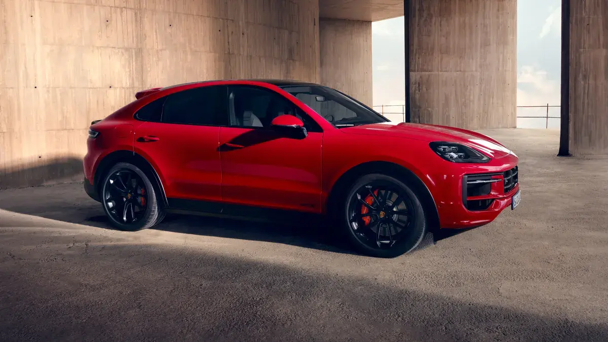 Porsche Cayenne Coupé, вид сбоку