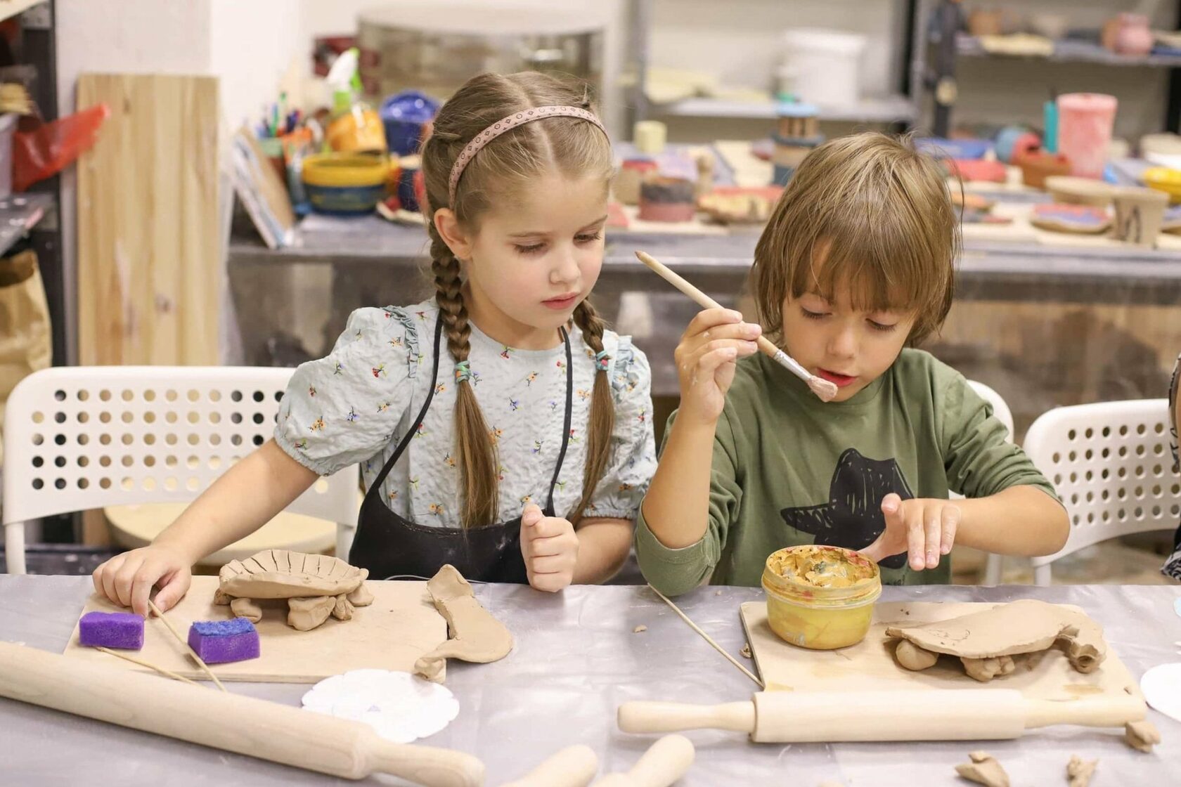 Kids pottery classes in Houston, TX