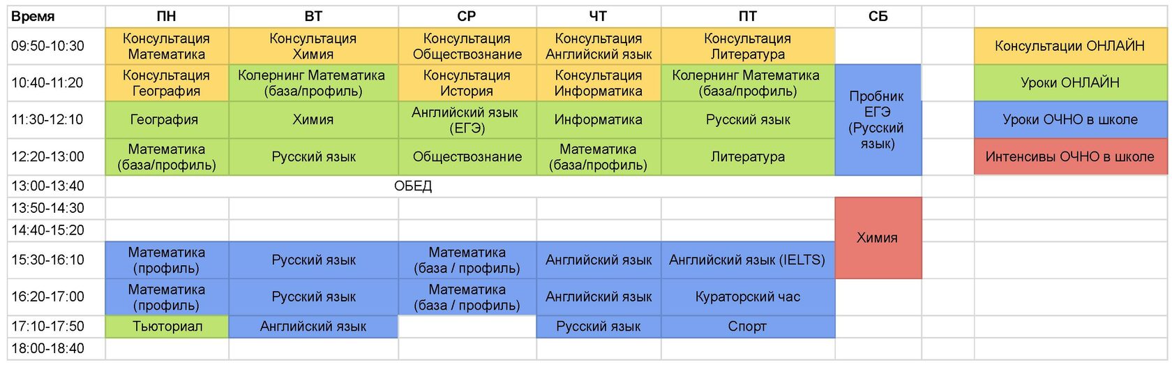 Проект вторая смена новая школа