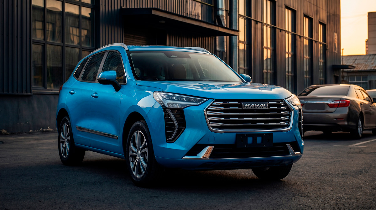 Haval Jolion с установленным газобаллонным оборудованием SAVER DIRECT