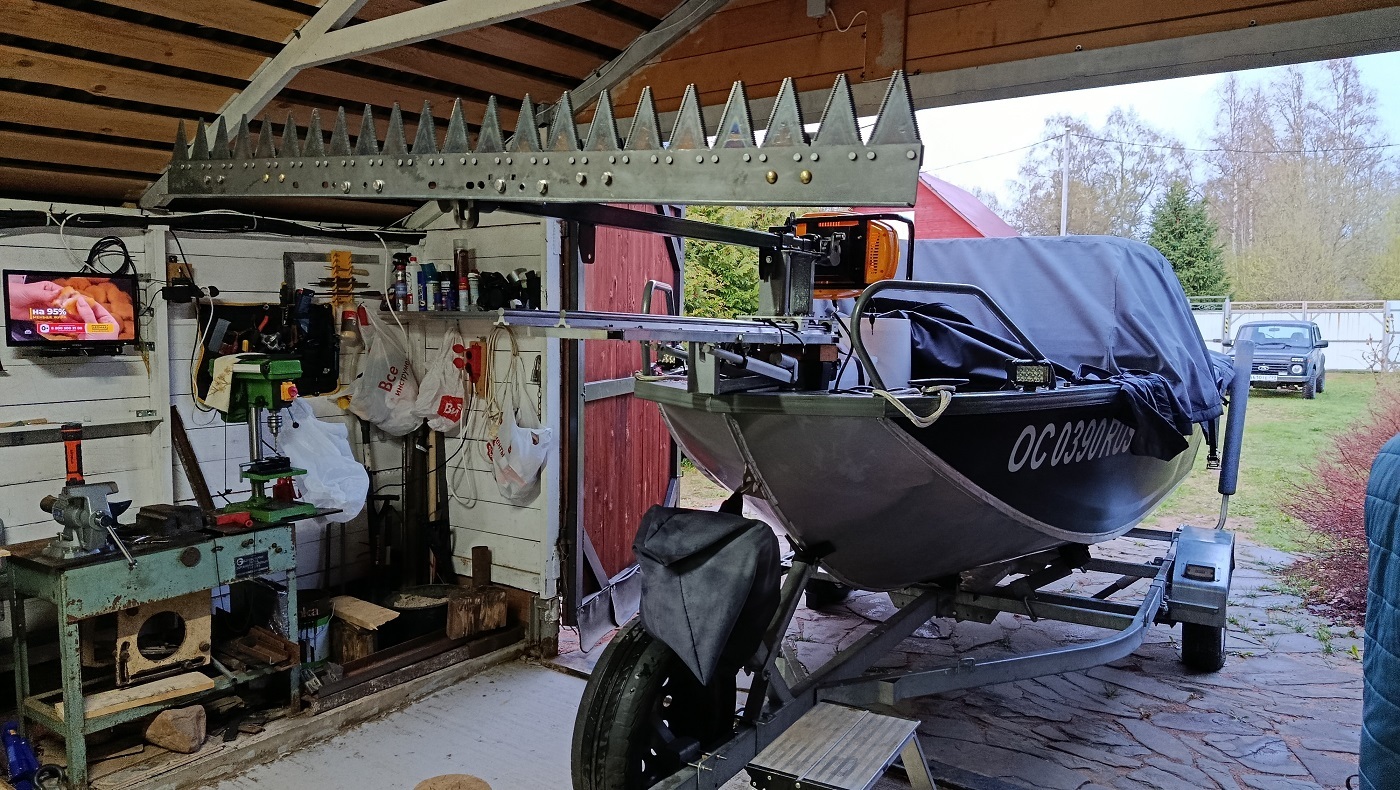 Подводная косилка Кружок любителей водного туризма