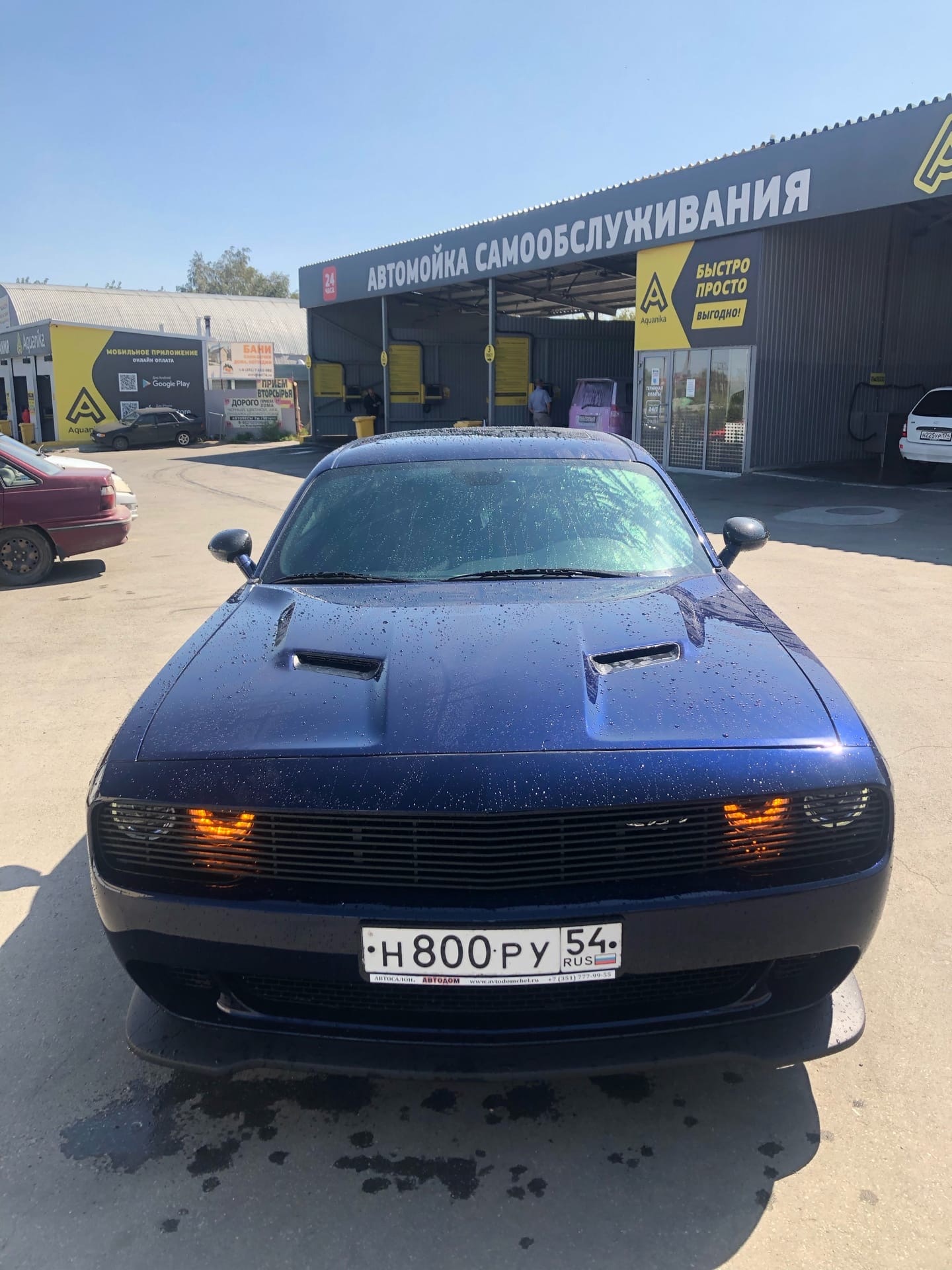 Осмотр перед покупкой Dodge Challenger для клиента из Москвы