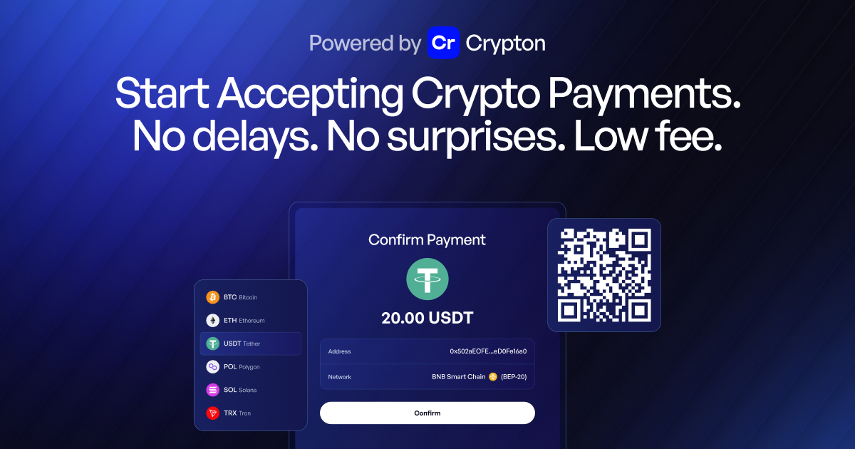 Crypto Payment Gateway: White-Label Crypto Processing | Crypton Studio