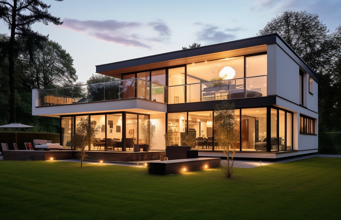 минимализм дом