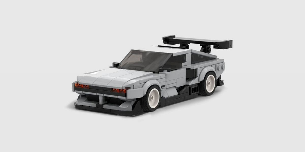 LEGO самоделка: Hyundai N Vision 74 (рис. 1)