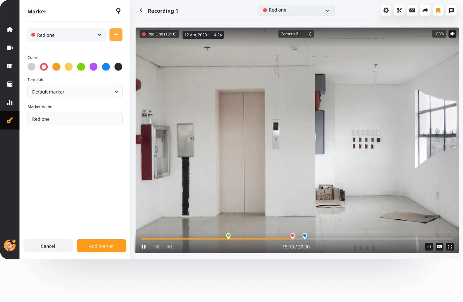 оставляйте пометки на видео