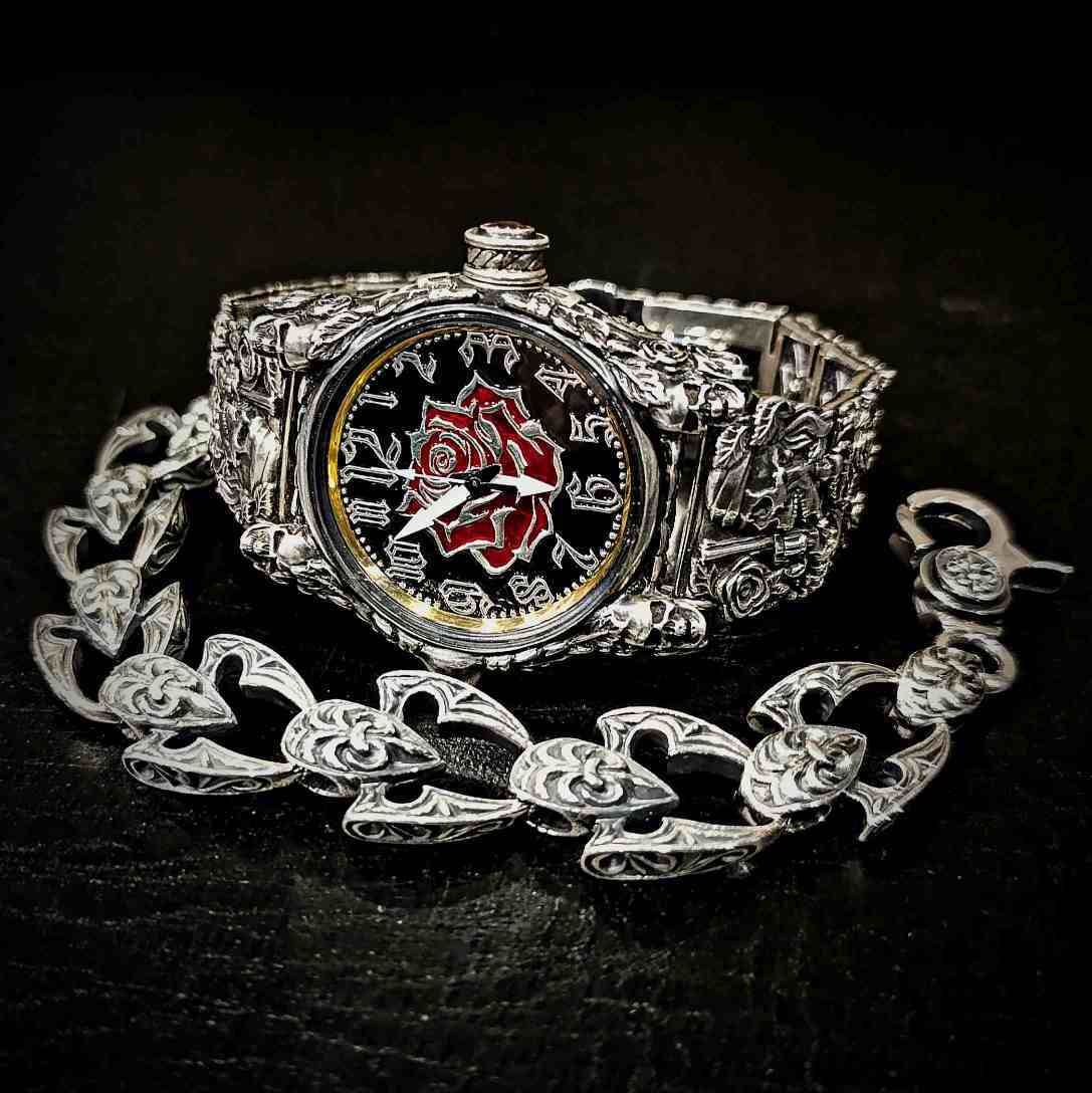 мужской серебряный браслет, массивный браслет, браслет. 