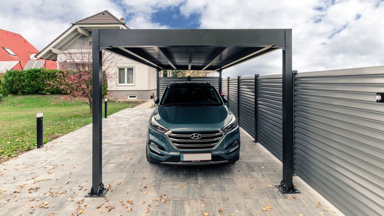 Навес над машиной Carport