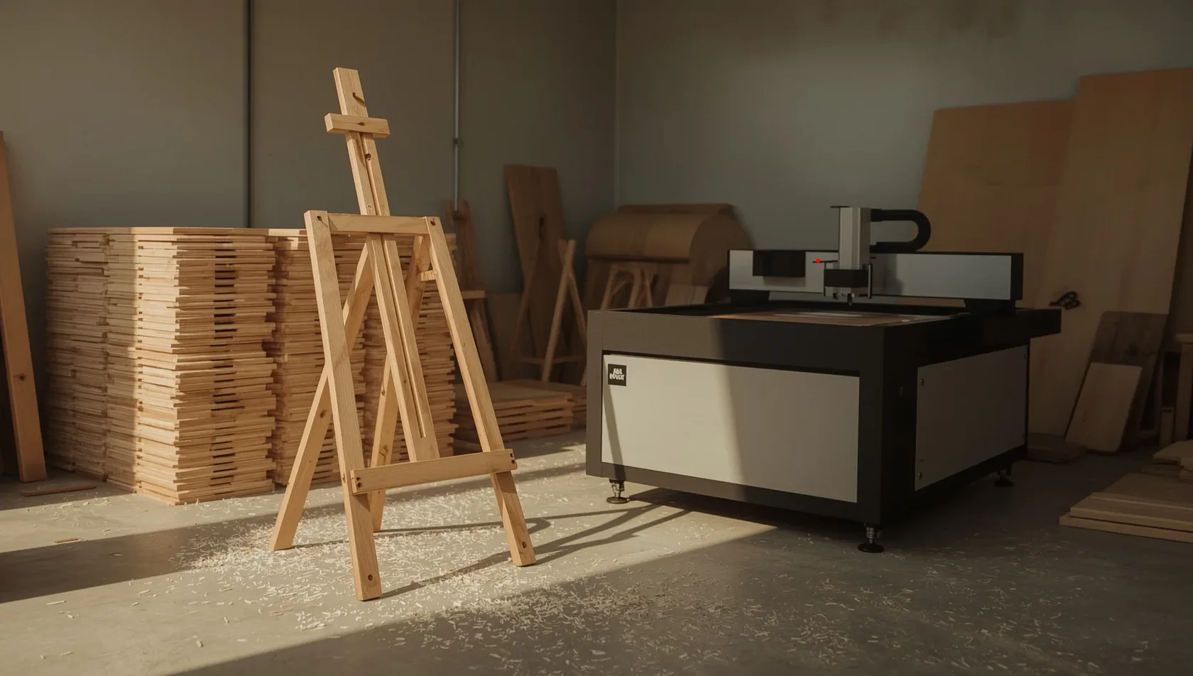 Персонализированные мольберты для художников