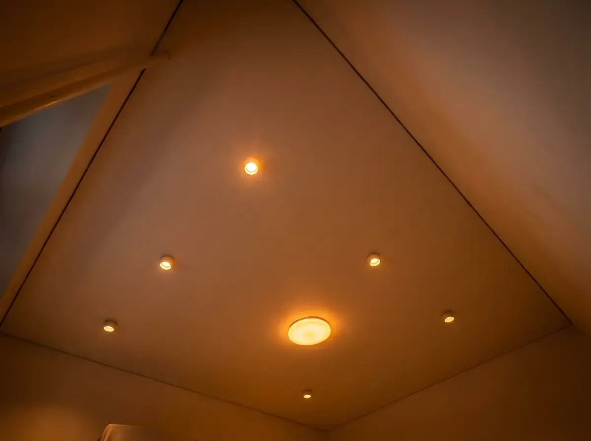 Противопожарный натяжной потолок