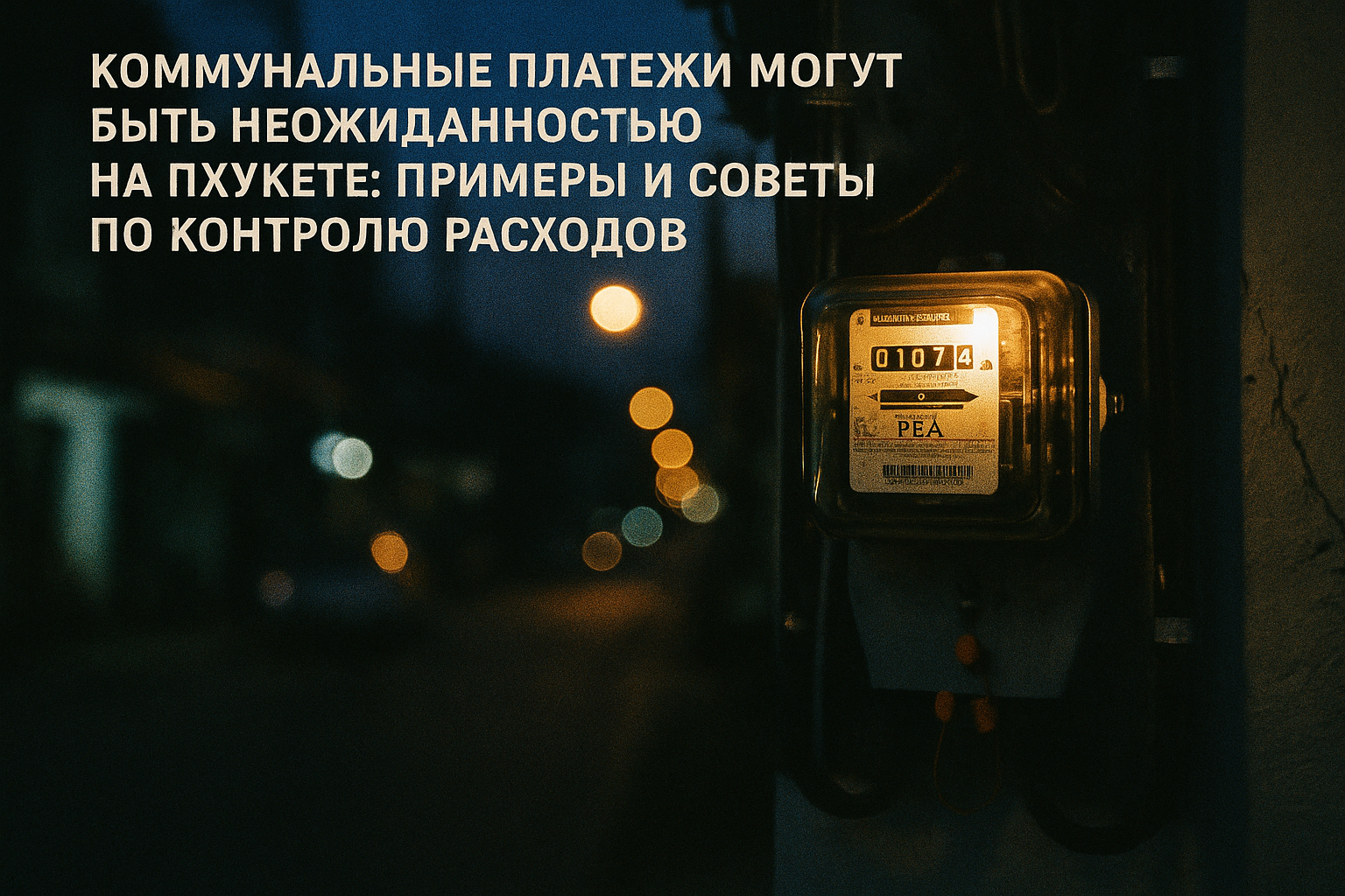 Представьте: вы сняли идеальную квартиру или виллу на Пхукете, радуетесь низкой арендной плате, а в конце месяца приходит счёт за электричество на 15 000 THB (~39 000 RUB). Это классическая «неожиданность» для 70 % новичков. Я живу на Пхукете 10 лет и вид