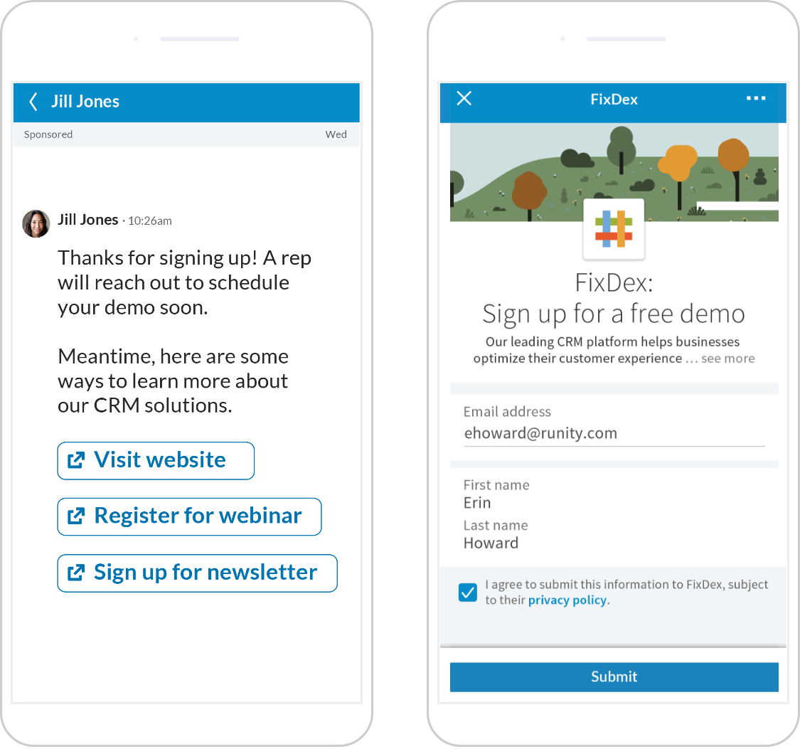 LinkedIn Conversation Ads
