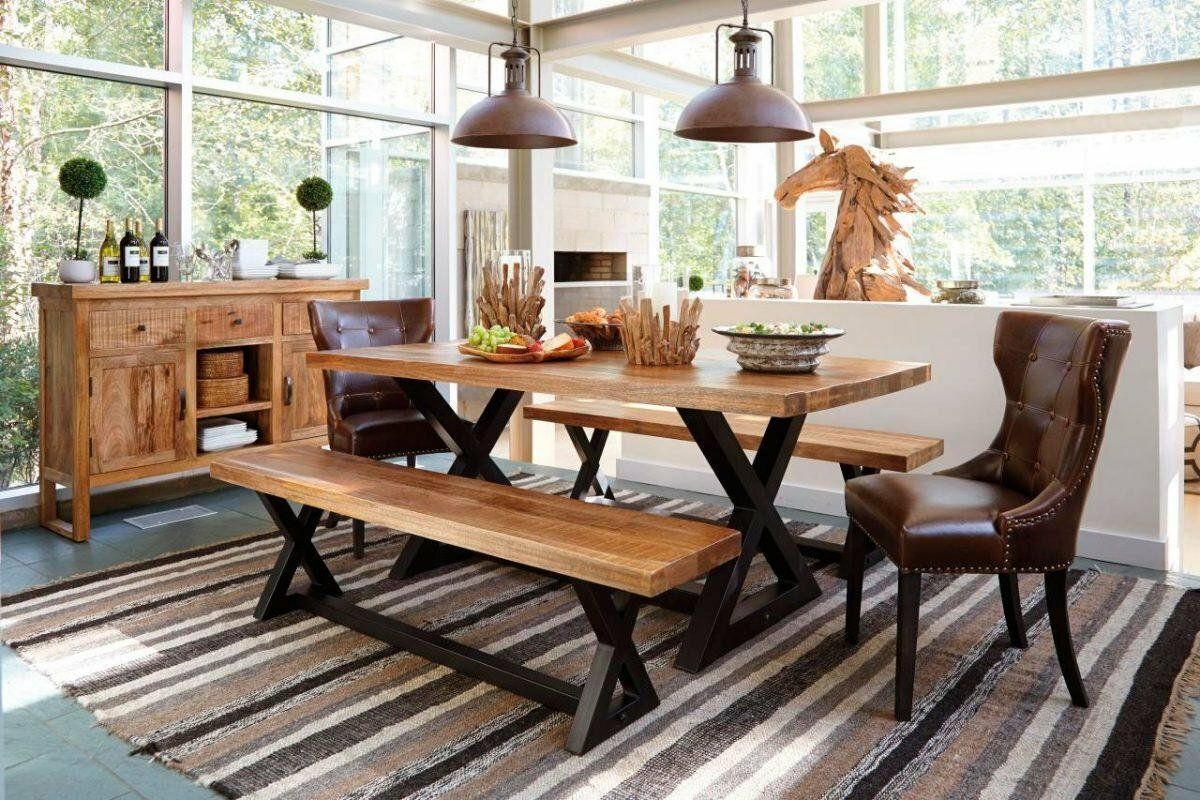 гостиные столы из дерева