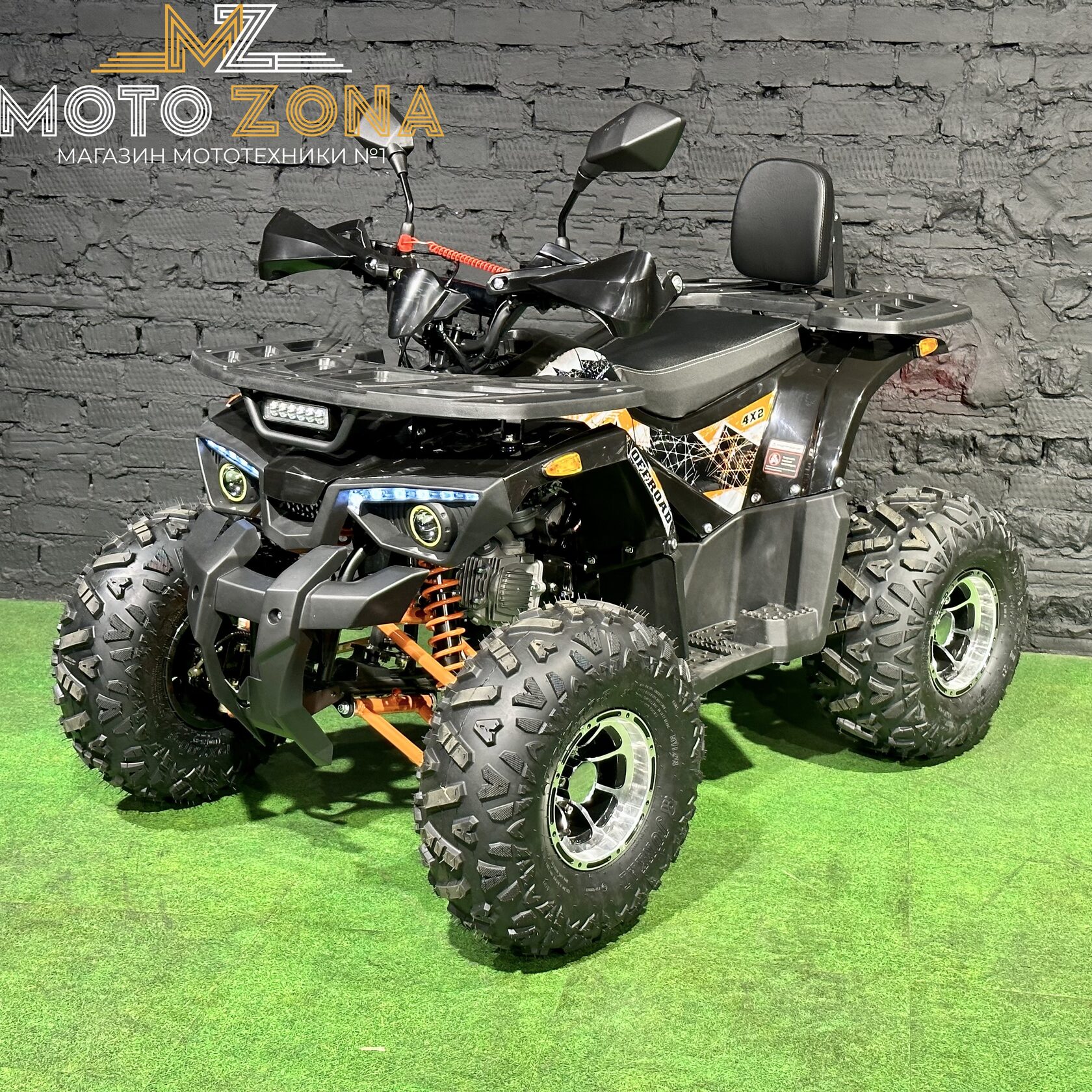 Квадроцикл MZ Hunter 125 Pro (черный) - купить по низкой цене от ...