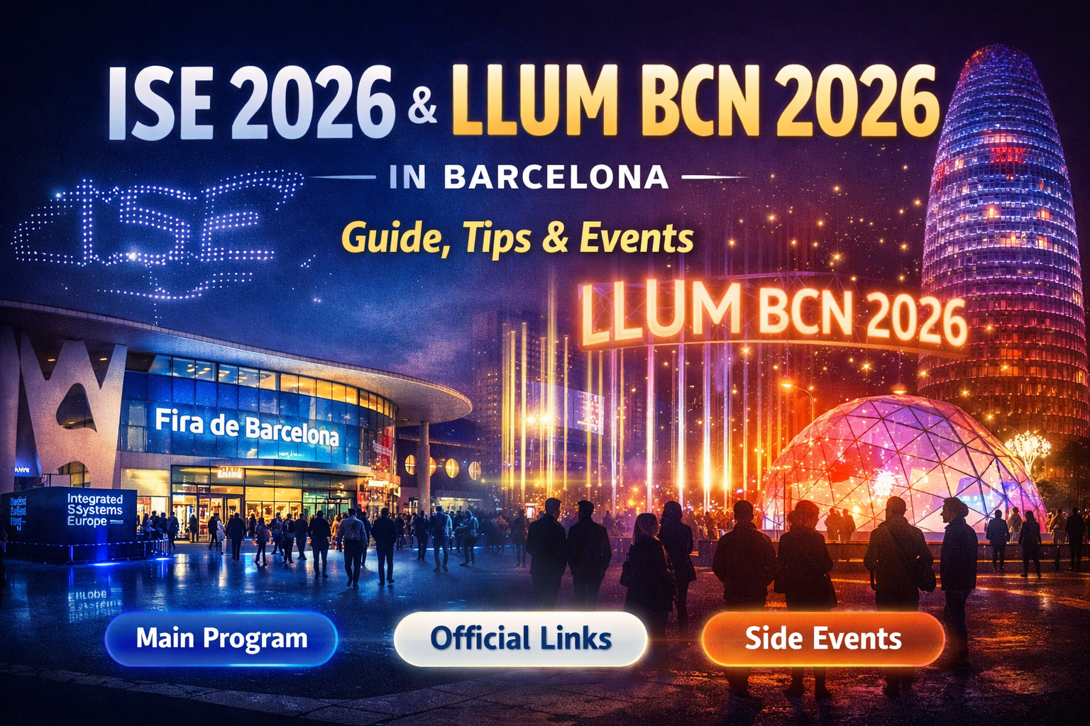 ISE 2026 + Llum BCN 2026 Guide