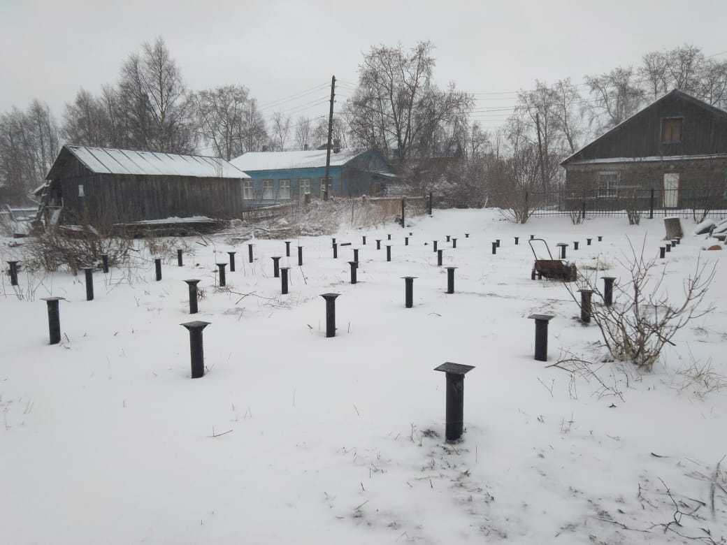 Фундамент новгород. Сваи великий новгород.
