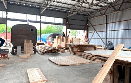 цех по производству бань 