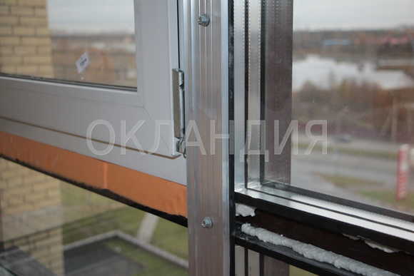 Замена холодного остекления АВАНГАРД на теплое