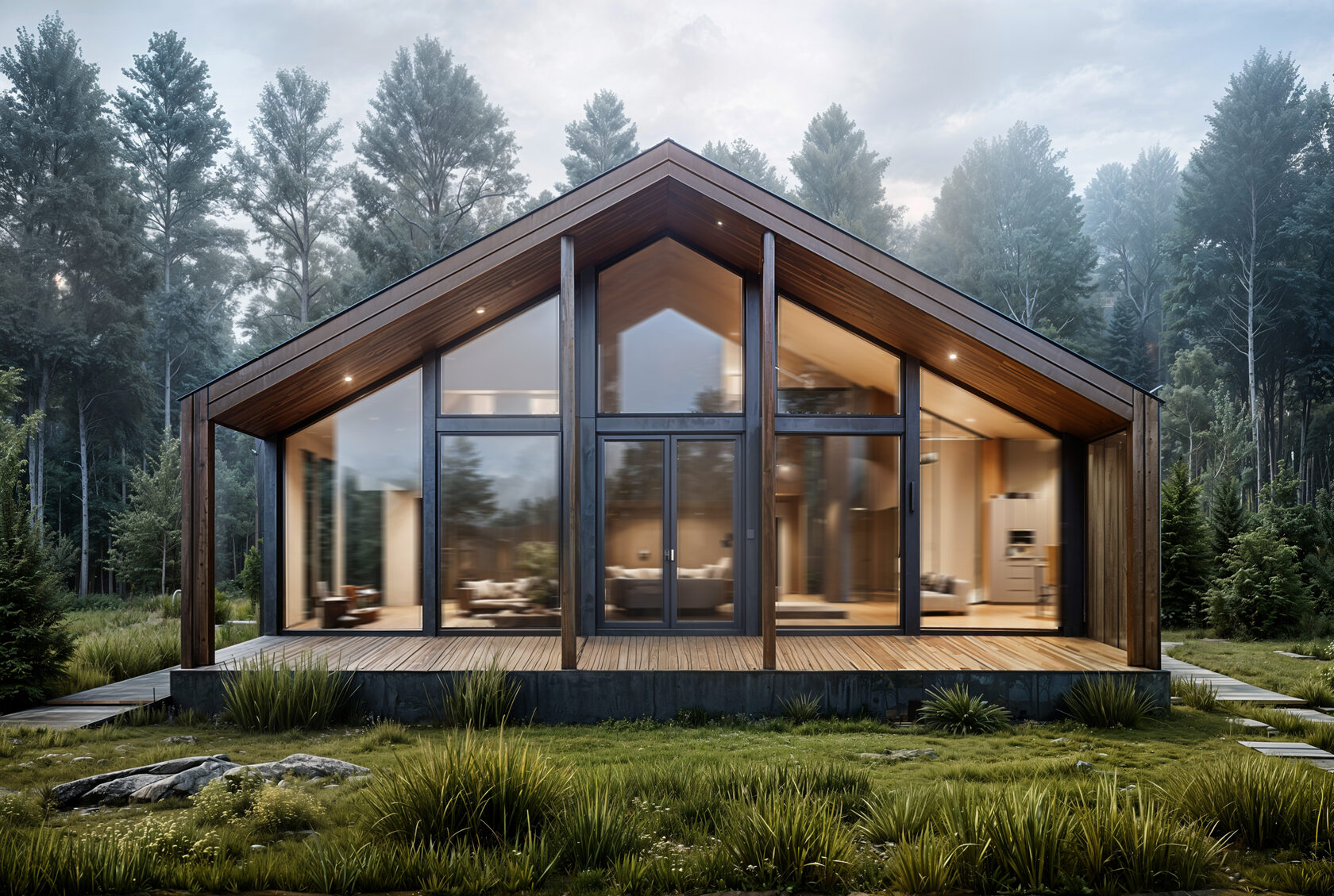 Каркасный дом в Апшеронска терраса