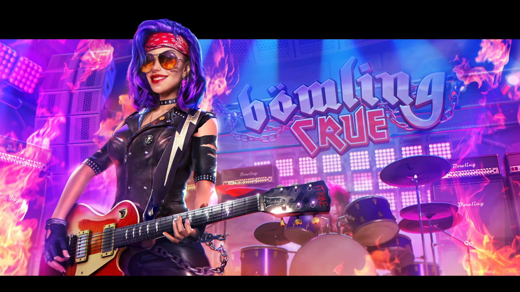 Сезонная иллюстрация — рок-фестиваль Bowling Crew