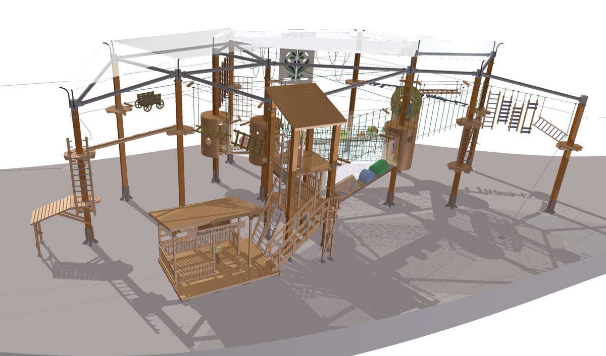 Проект веревочного парка