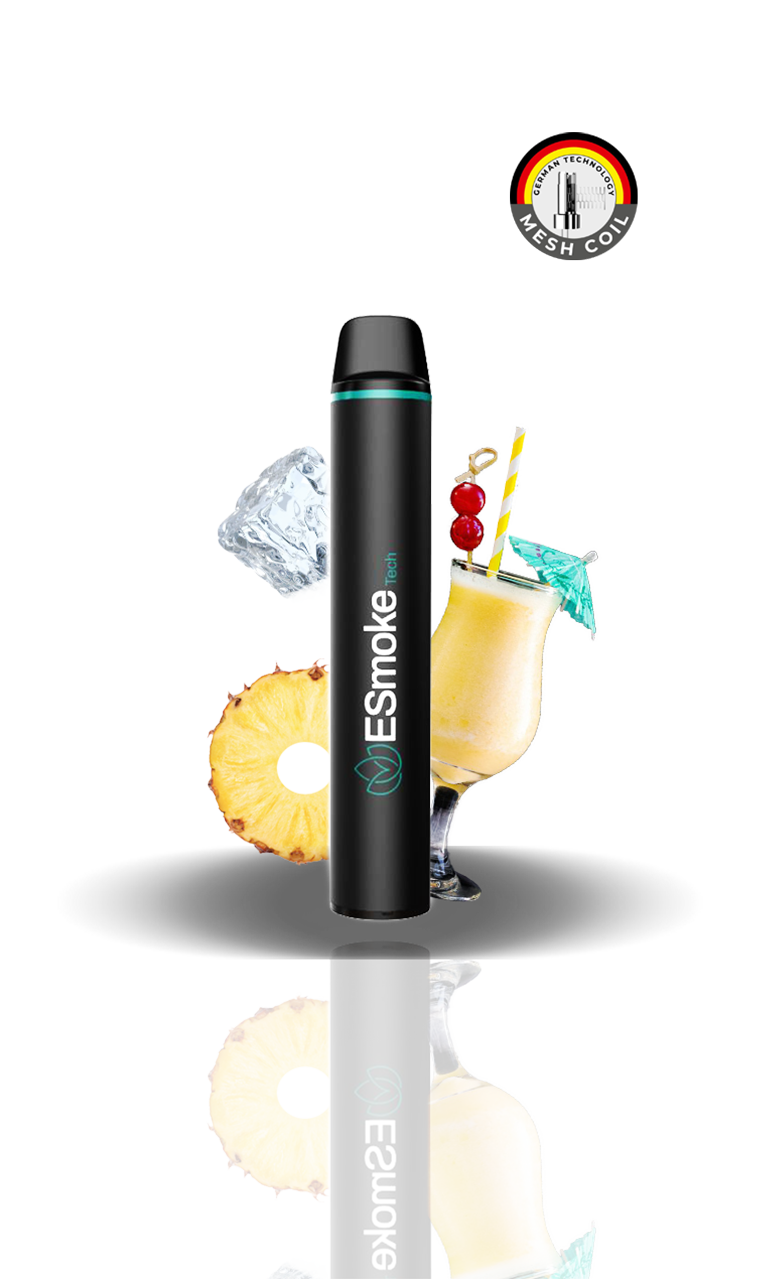 Electronic cigarettes with the taste of Pina Colada