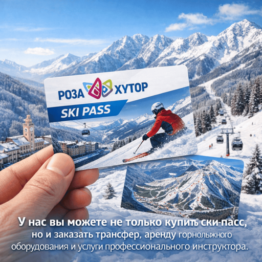 Ски-пасс на Роза Хутор