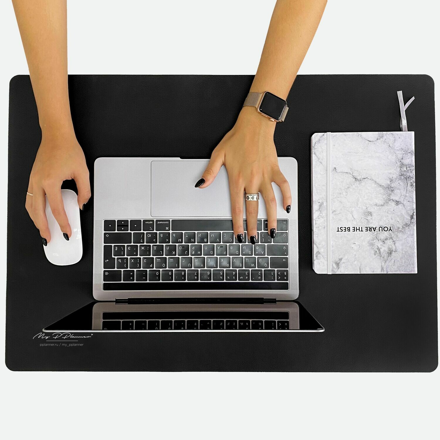 Кожаный коврик