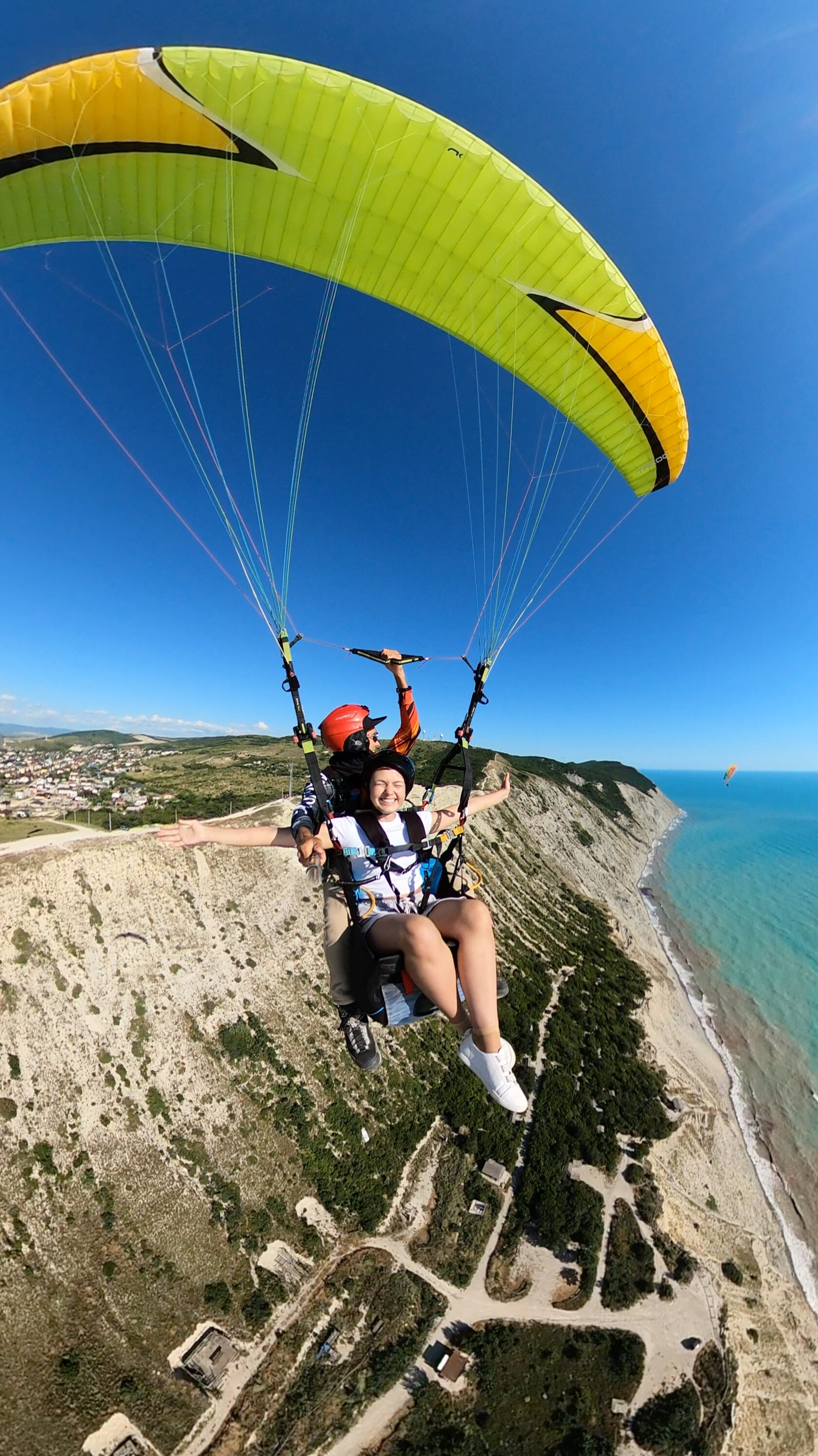 Полеты на параплане с инструктором в Анапе