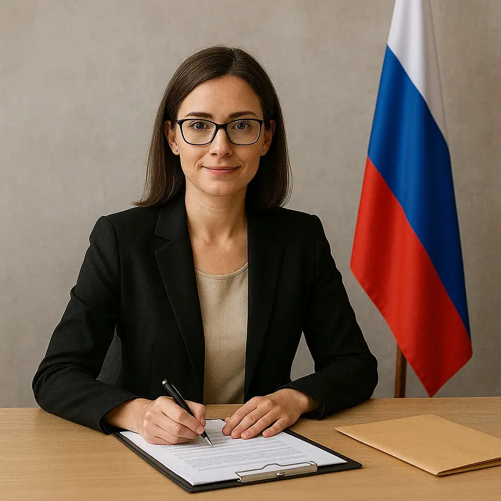 Изображение китайца в очках и в деловом костюме за спиной которого, бизнес предприятие