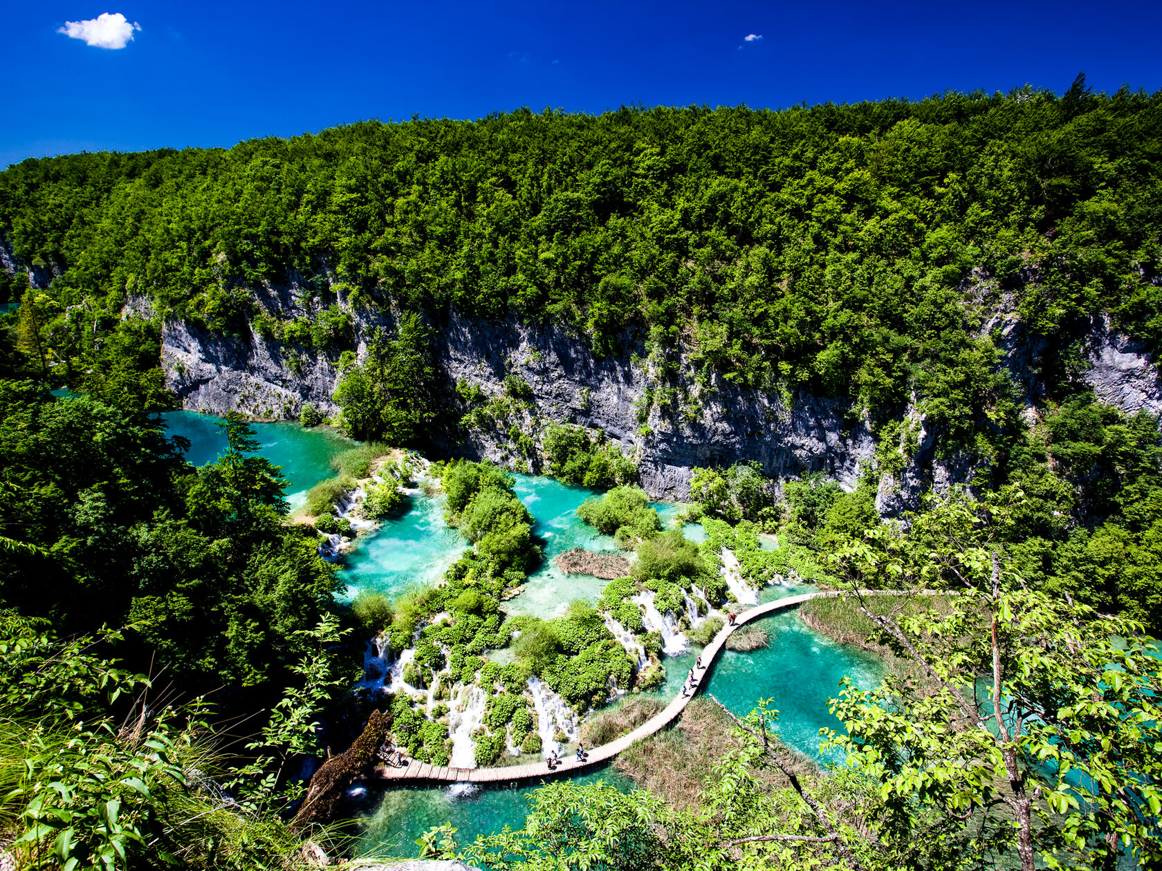 Хорватия национальный парк Плитвице
