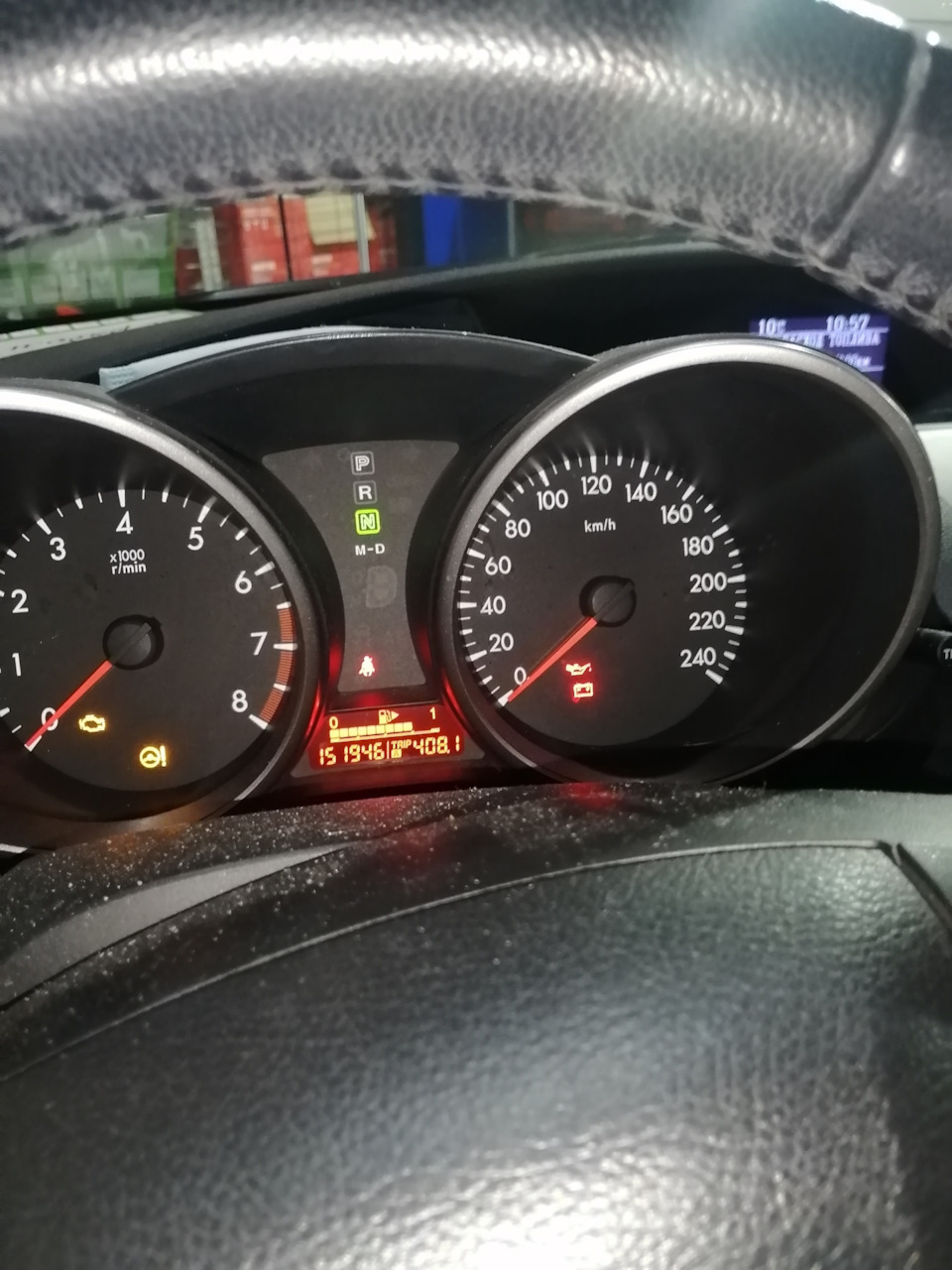 Пробег 151946 км Mazda 3 на момент ТО