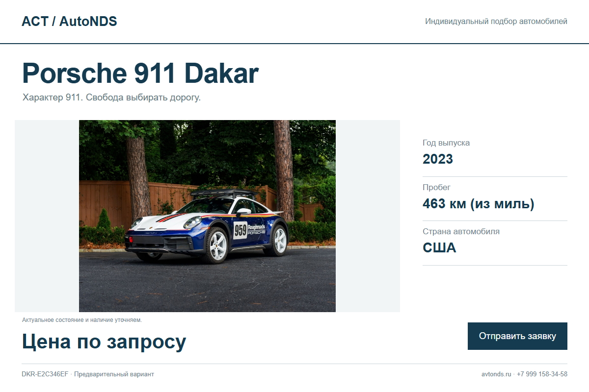 Porsche 911 Dakar DKR-E2C346EF