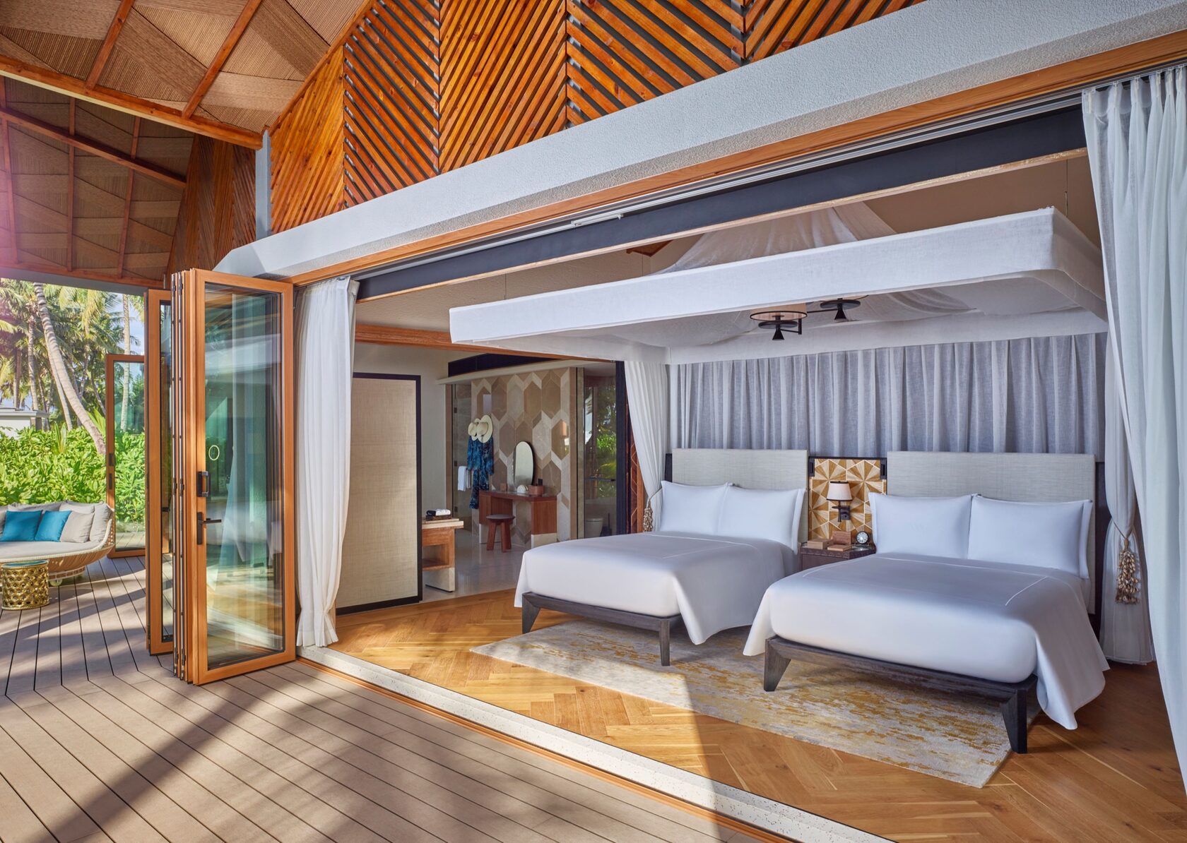 Вилла Blacktip с двумя спальнями и бассейном в Waldorf Astoria Seychelles Platte Island