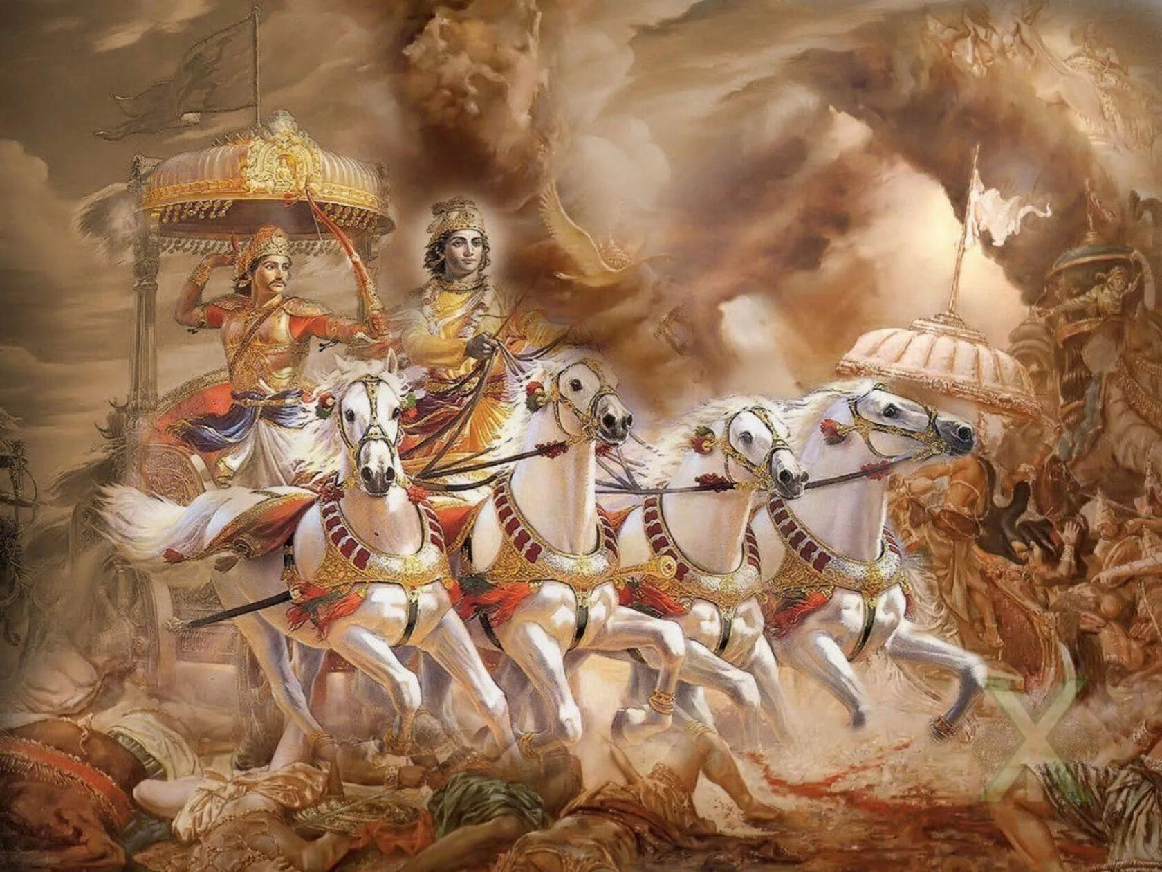 Легенда ариев. Кришна Арджуна Курукшетра. Кришна Арджуна Бхагавад Гита. Кришна и Арджуна на колеснице. Кришна и Арджуна на Курукшетре.