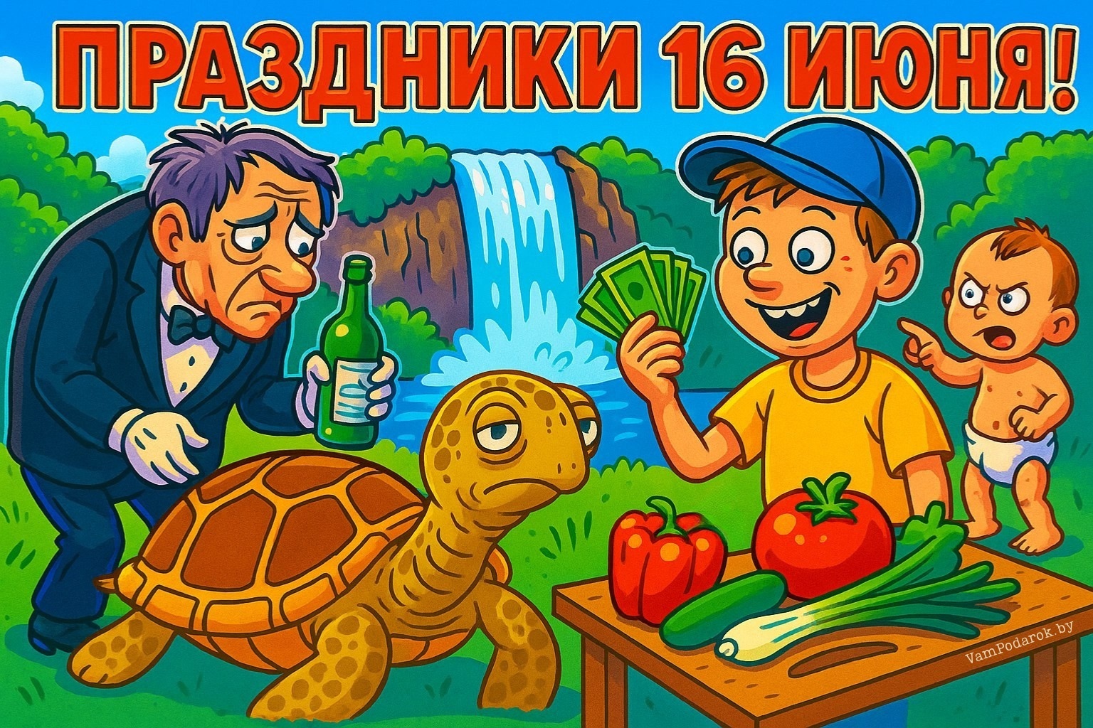 Праздники, именины и народные приметы на 16 июня 2025 года