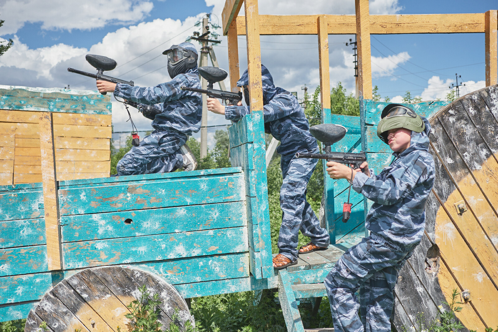 Пейнтбол в «Городе развлечений»